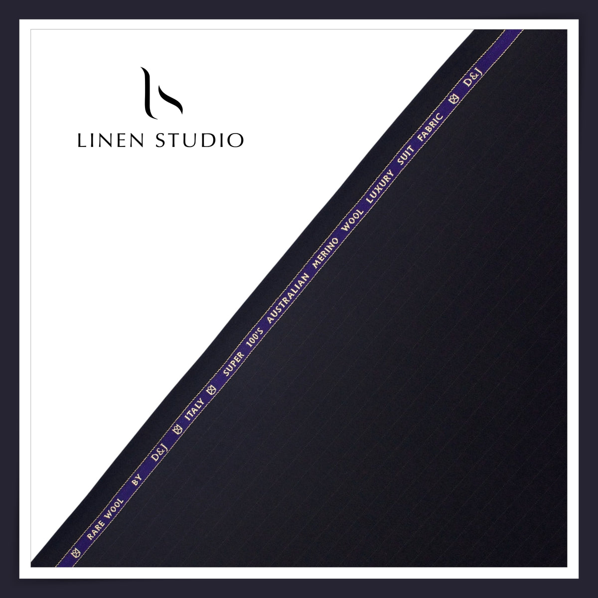 70 CM SUITING - SUPER 100'S AUSTRALIAN MERINO WOOL BY D&J EB 101 (FLAT RATE)