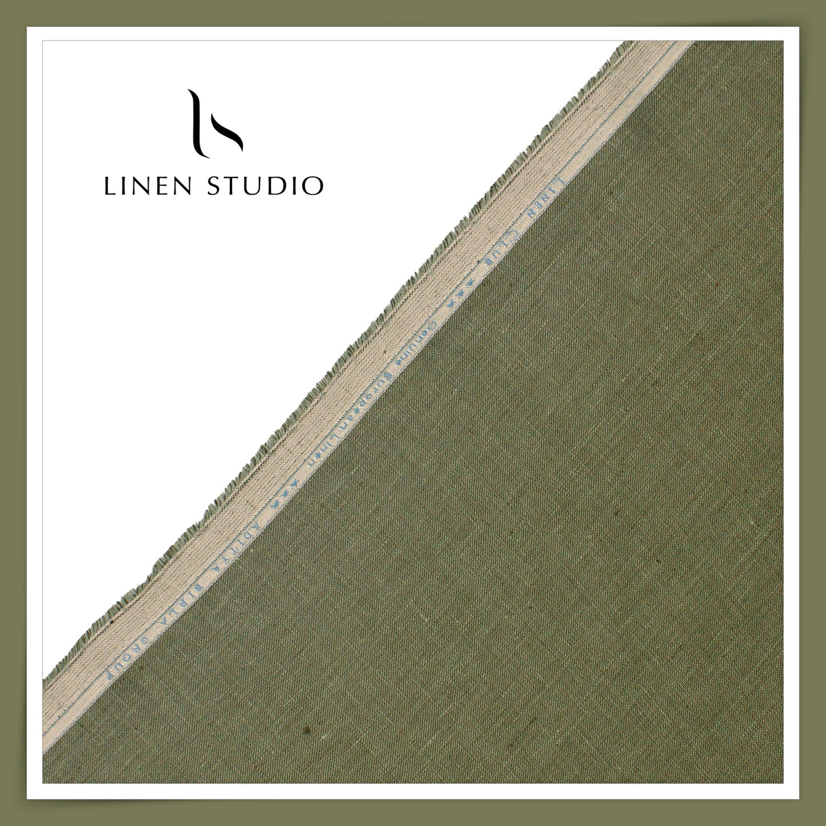 40 CM SUITING - PURE LINEN 40 LEA SUITING BY LINEN CLUB EB 101 (FLAT RATE)