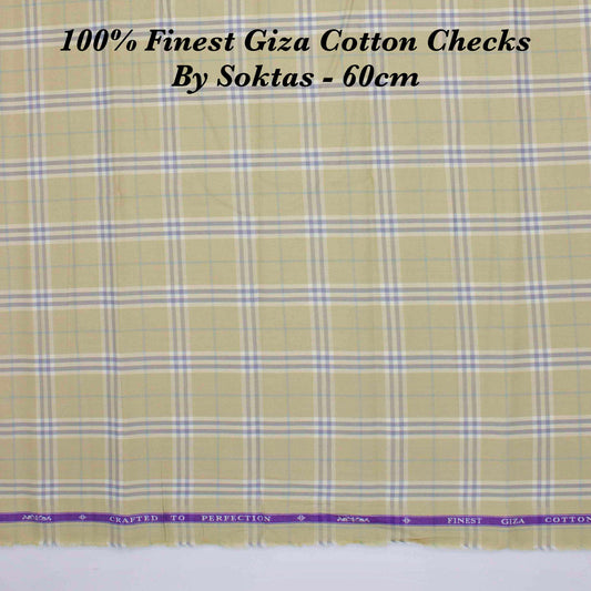 60 cm Shirting - END BIT (85%) - Linen Studio