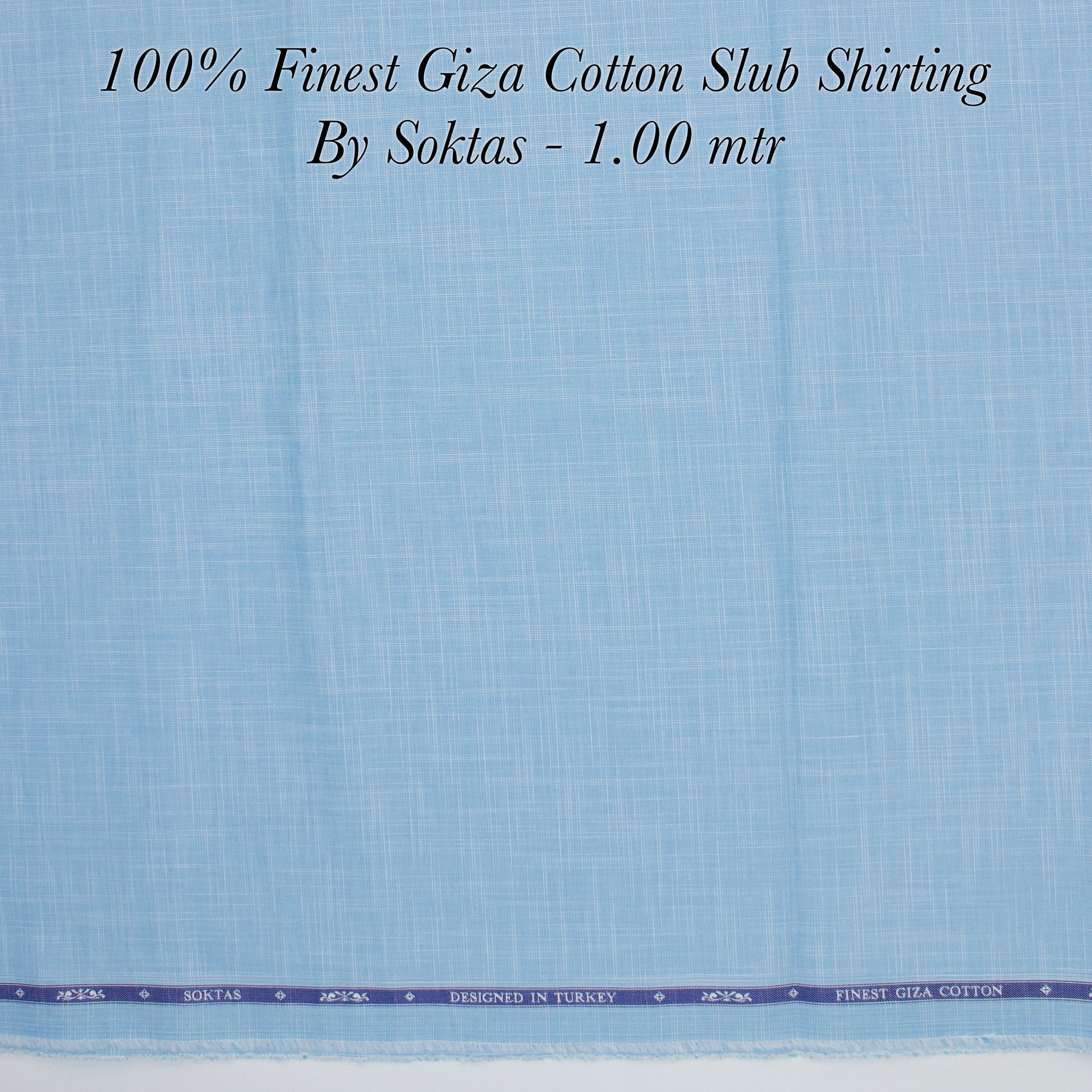 1.00 Mtr Shirting Fabric - END BIT (60%) - Linen Studio