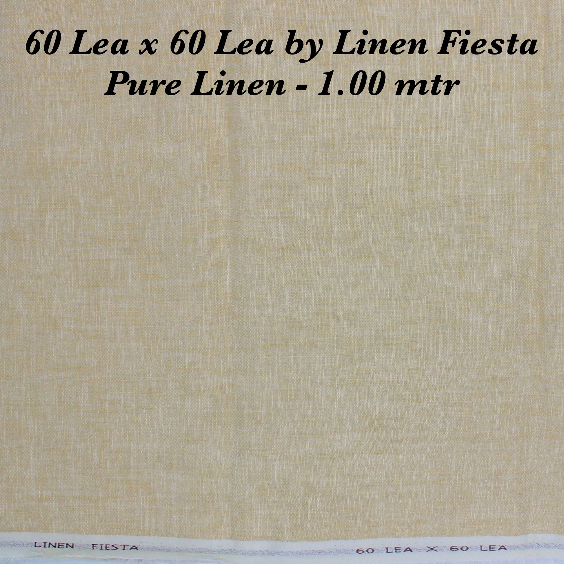 1.00 Mtr Shirting Fabric - END BIT (60%) - Linen Studio