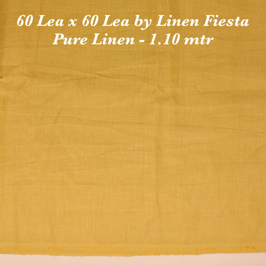 1.10 Pure Linen Shirting - END BIT (50%)