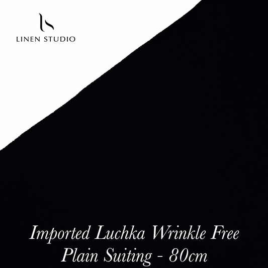 80 Cm Suiting Fabric  - END BIT (50%) - Linen Studio