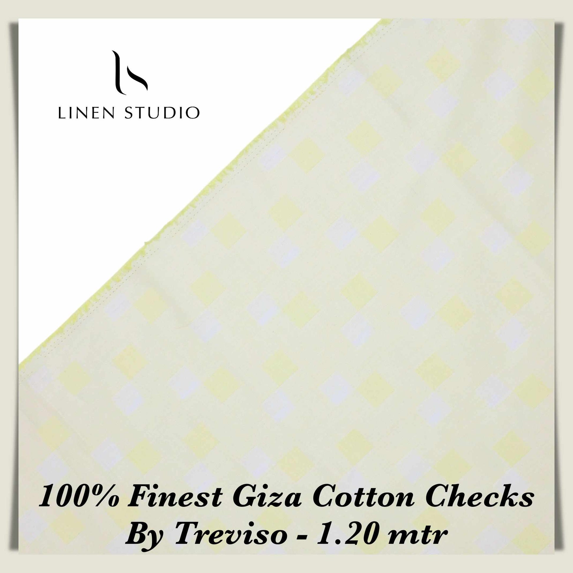 1.20 mtr Shirting Fabiric - END BIT (40%) - Linen Studio