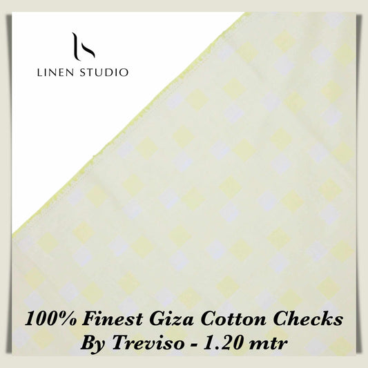 1.20 mtr Shirting Fabiric - END BIT (40%) - Linen Studio