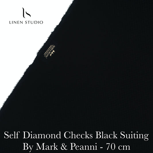 70 Cm Suiting Fabric - END BIT (65%) - Linen Studio
