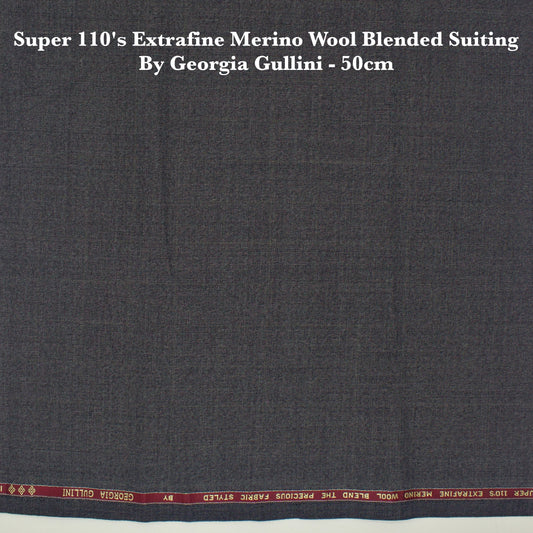 50 Cm Suiting Fabric  - END BIT ( (FLAT RATE)