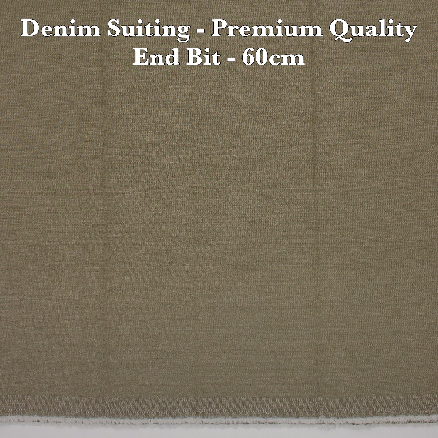 60 Cm Suiting Fabric  - END BIT  (FLAT RATE)