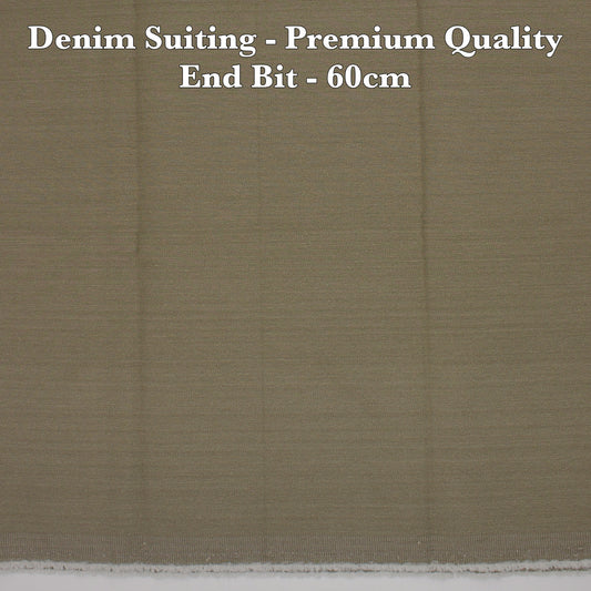 60 Cm Suiting Fabric  - END BIT  (FLAT RATE)