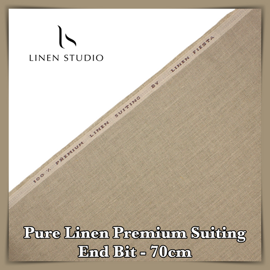70 Cm Suiting Fabric - END BIT (FLAT RATE)