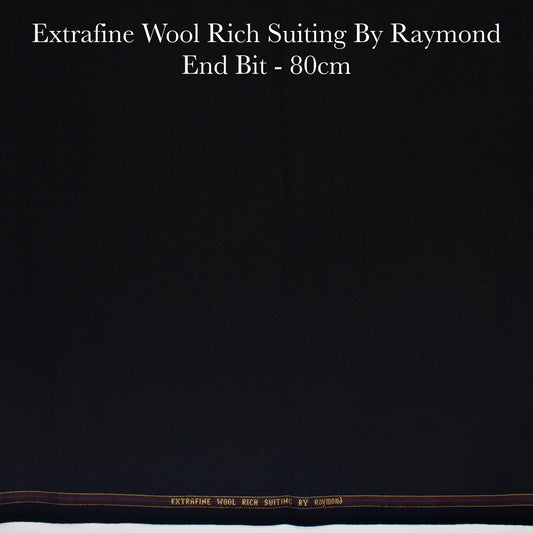 80 Cm Suiting Fabric  - END BIT (50%) - Linen Studio