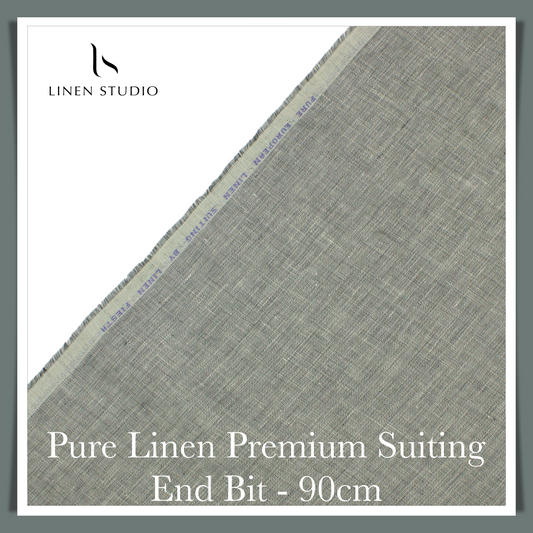 90 Cm Suiting - END BIT (50%) - Linen Studio