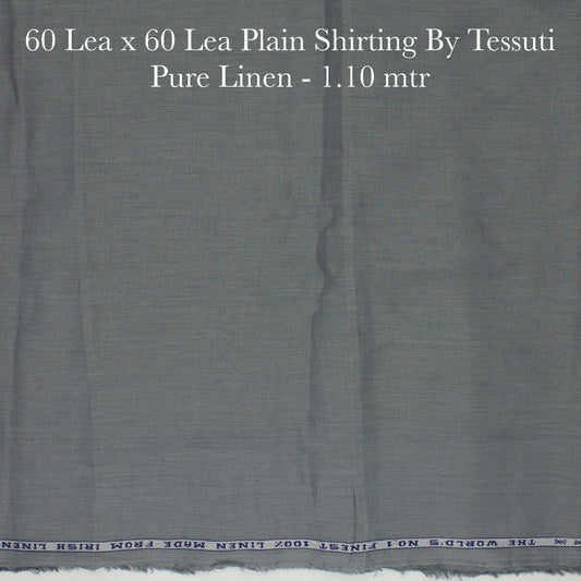 1.10 mtr Shirting Fabric - END BIT (50%) - Linen Studio