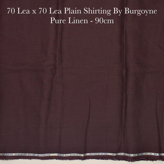 90 cm Shirting - END BIT (65%) - Linen Studio