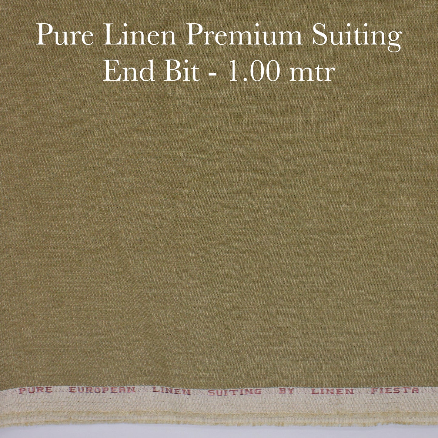 1.00 Mtr Suiting Fabric - END BIT (35%) - Linen Studio