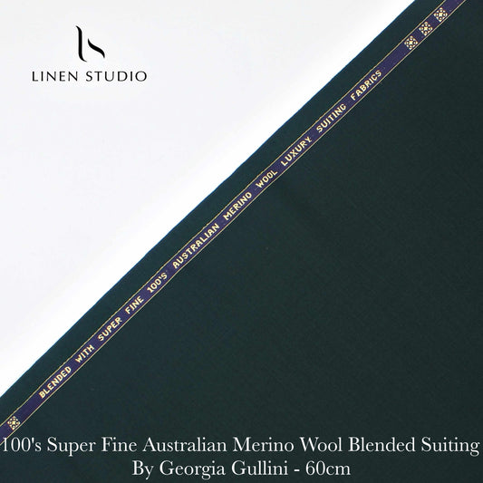 60 Cm Suiting Fabric  - END BIT (70%) - Linen Studio