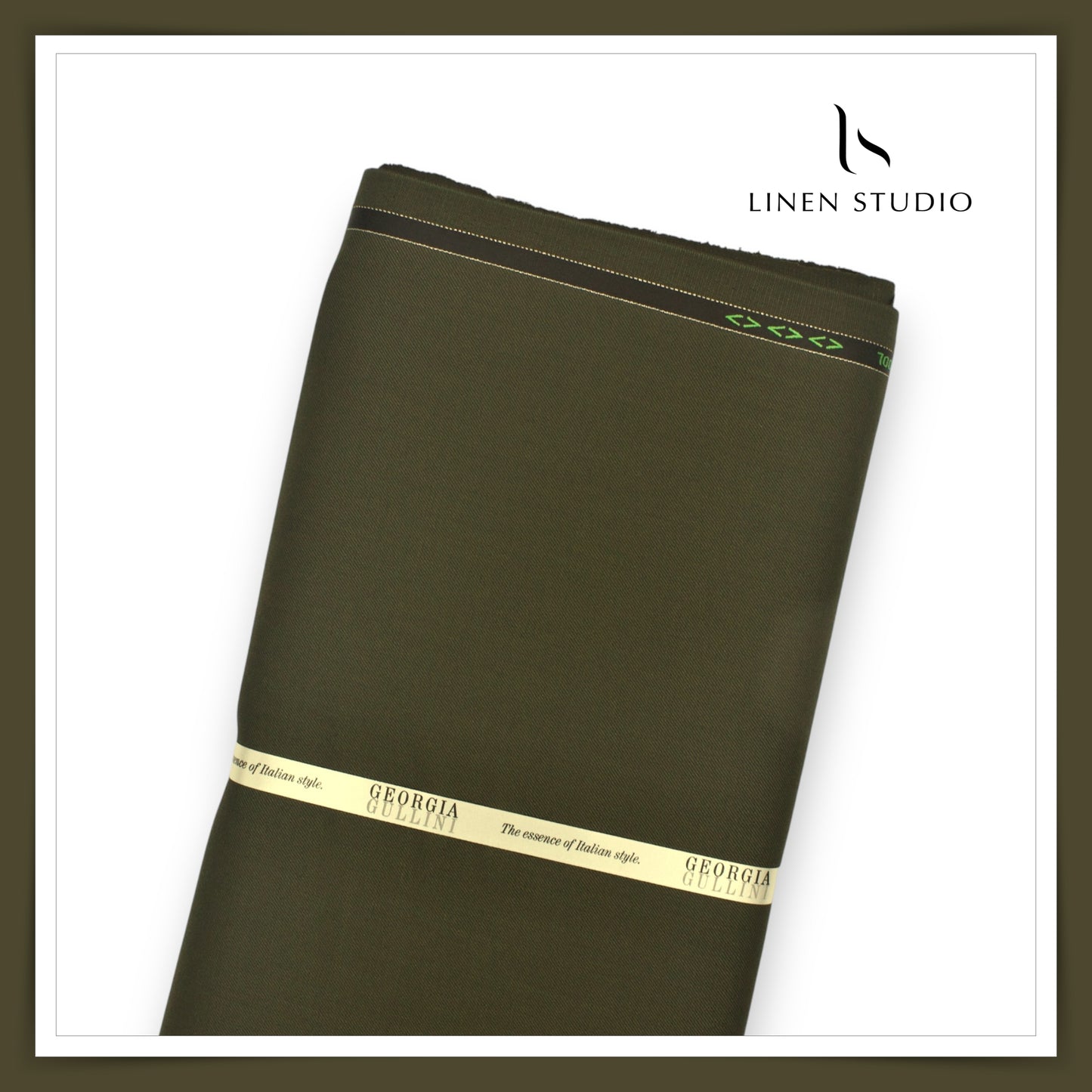 90's Poly Wool Suiting by Georgia Gullini Italy - Wood Green