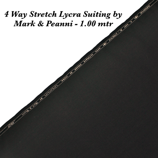 1.00 Mtr Suiting Fabric - END BIT (35%) - Linen Studio