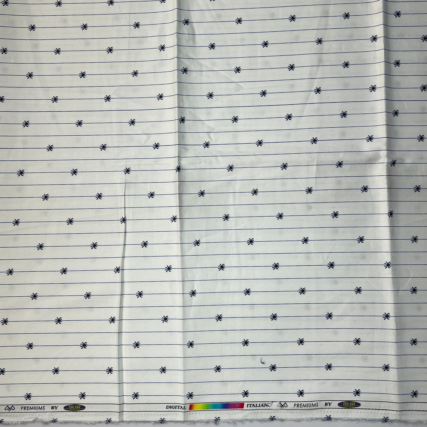 60CM Shirting Fabric - END BIT 77 (FLAT RATE)