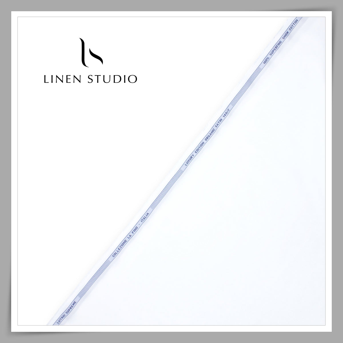 1.30 MTR SHIRTING - 2/140'S SUPERFINE SNOW COTTON BY LUTHAI EB 102 (FLAT RATE)