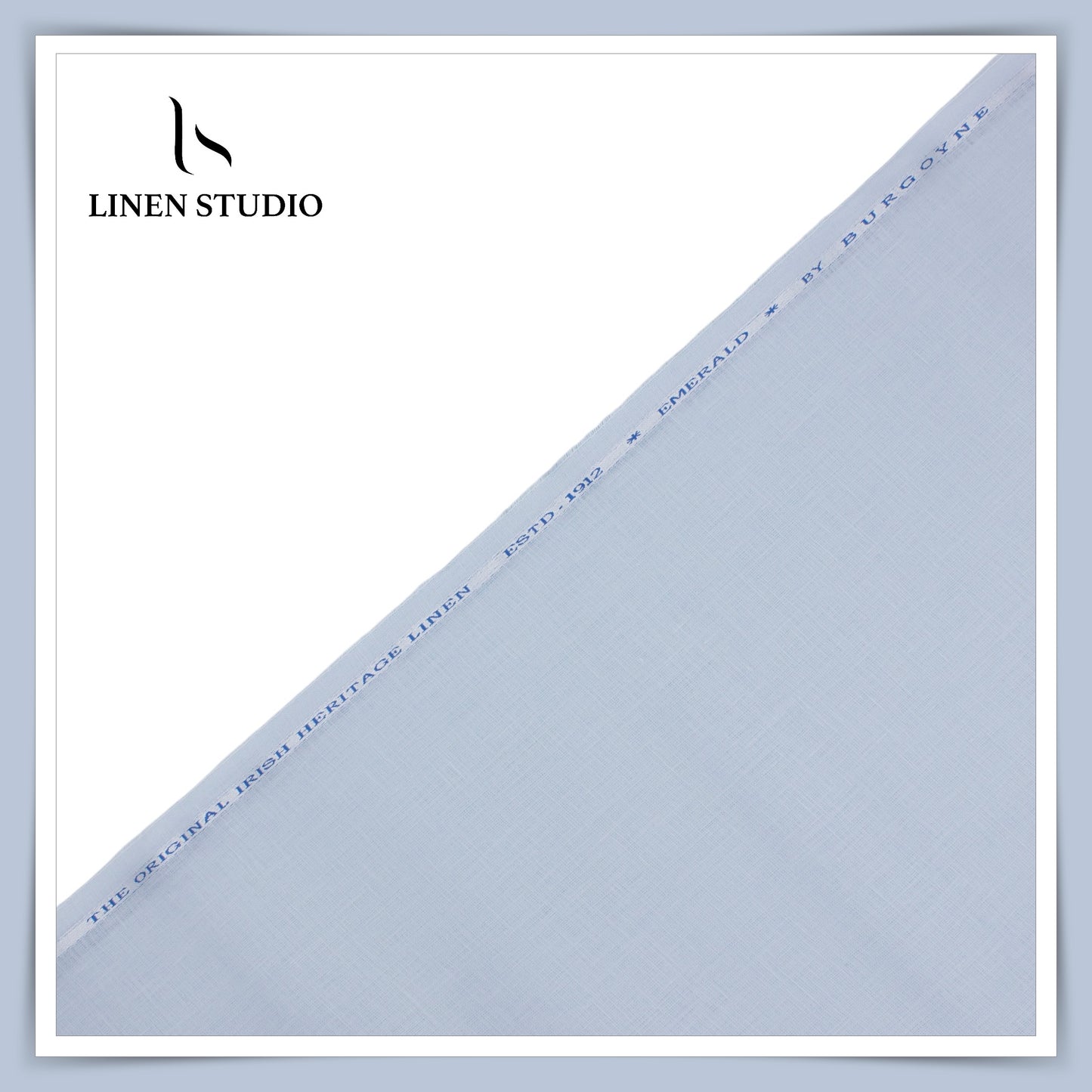 40 CMS SHIRTING - PURE LINEN 70 LEA PLAIN BY BURGOYNE 102(FLAT RATE)