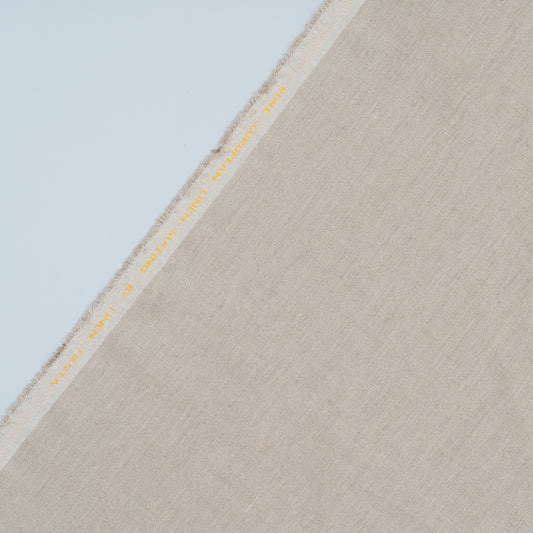 1.20 MTR SUITING -  PURE LINEN BY LINEN FIESTA - NATURAL (FLAT RATE)