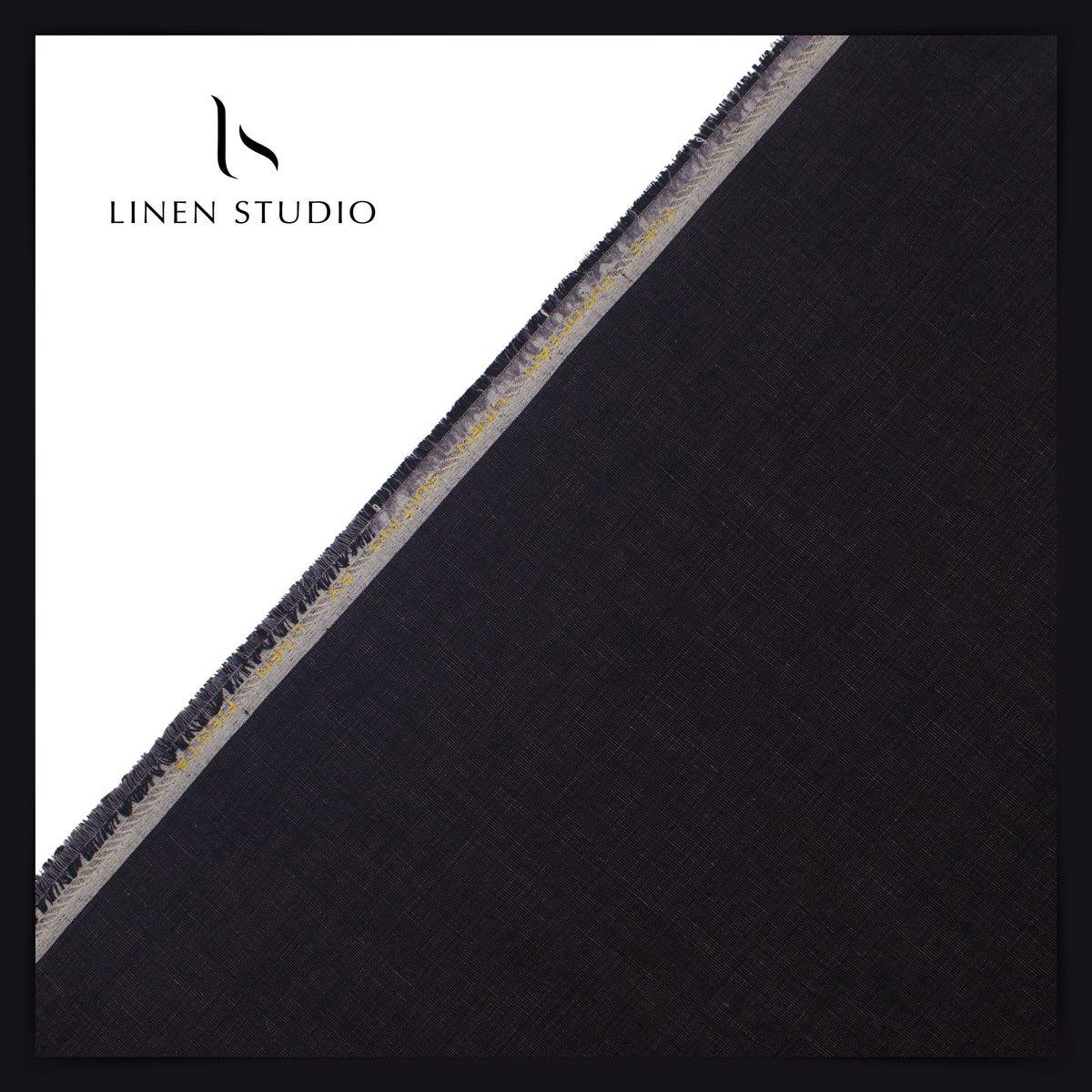 1.00 MTR SUITING - PURE LINEN 40 LEA PLAIN BY LINEN FIESTA EB 102 (FLAT RATE)