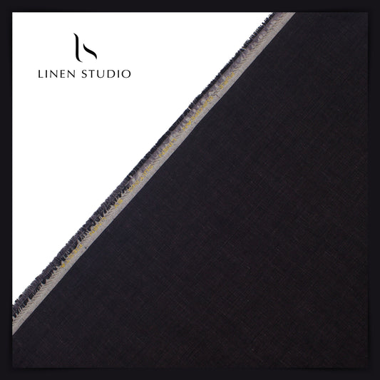 1.00 MTR SUITING - PURE LINEN 40 LEA PLAIN BY LINEN FIESTA EB 102 (FLAT RATE)