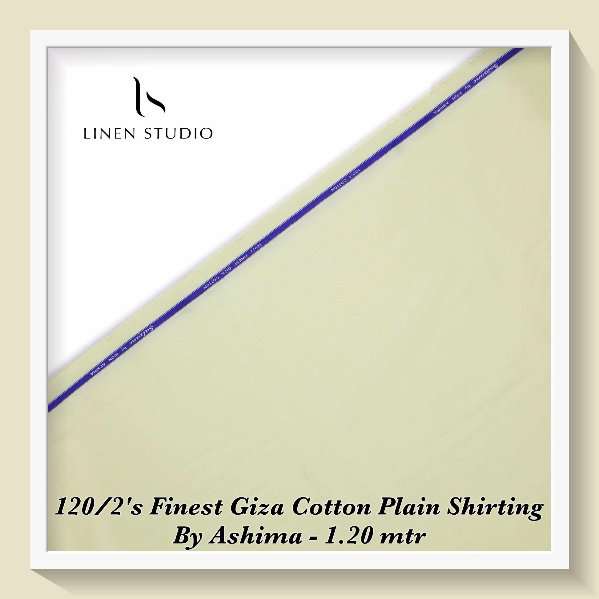 1.20 mtr Shirting Fabiric - END BIT (40%) - Linen Studio