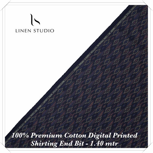1.40 mtr Shirting Fabric - END BIT (20%) - Linen Studio