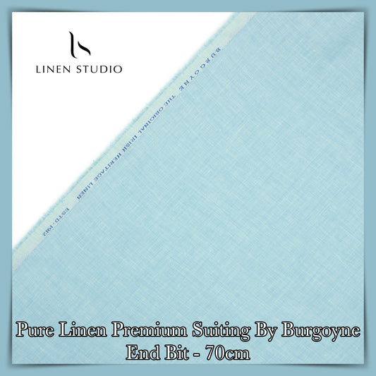 70 Cm Suiting Fabric - END BIT (65%) - Linen Studio