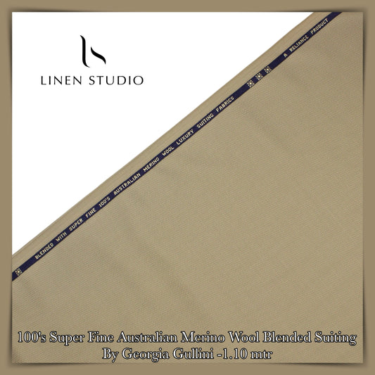 1.10 Mtr Suiting Fabric - END BIT (25%) - Linen Studio