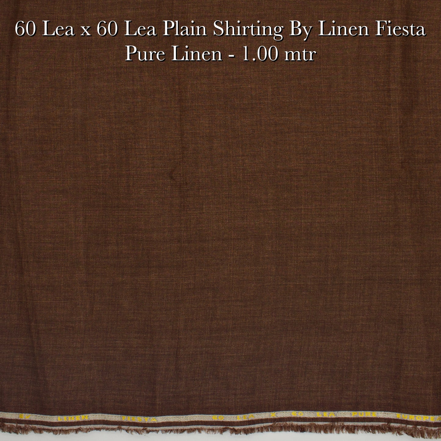 1.00 Mtr Shirting Fabric - END BIT (60%) - Linen Studio
