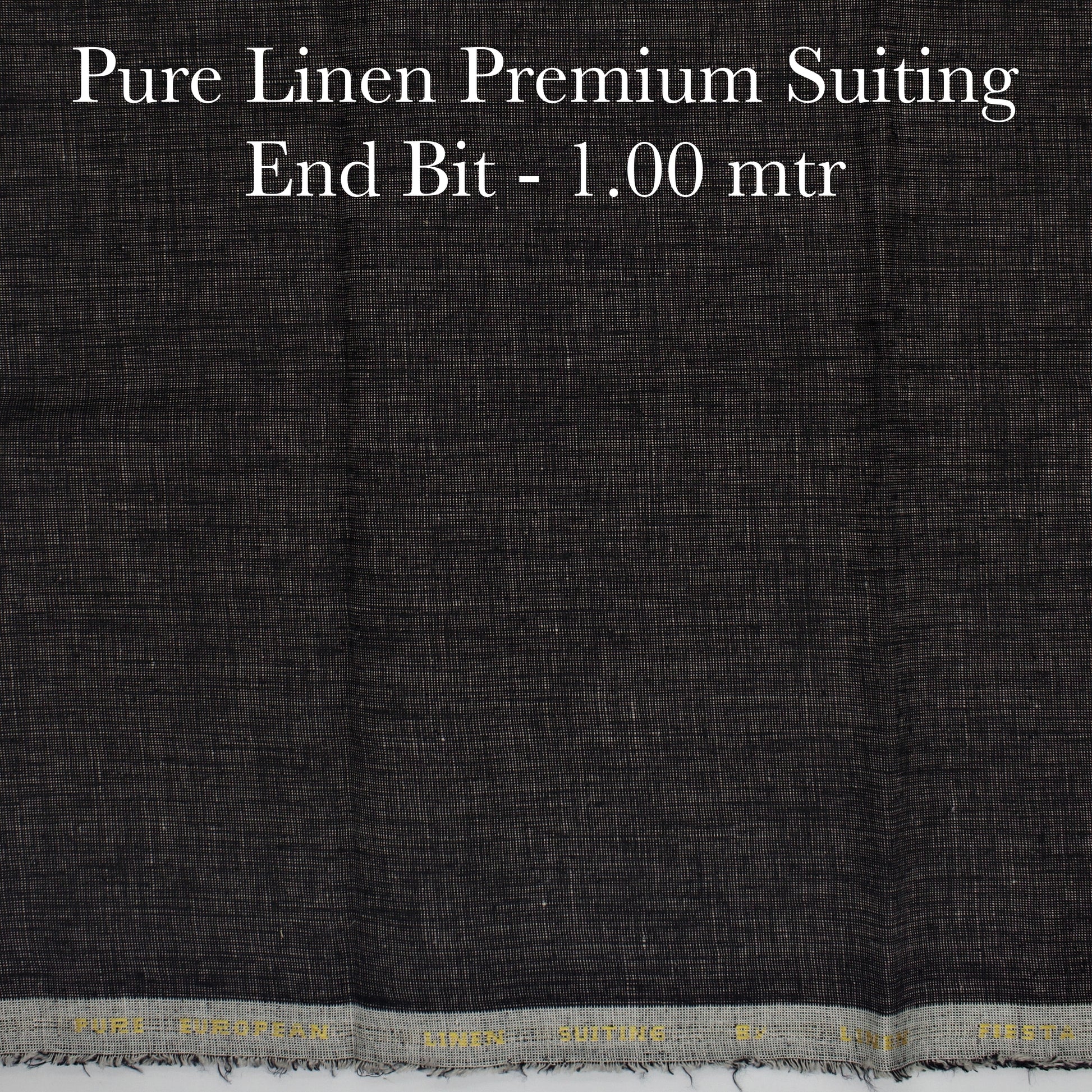 1.00 Mtr Suiting Fabric - END BIT (35%) - Linen Studio