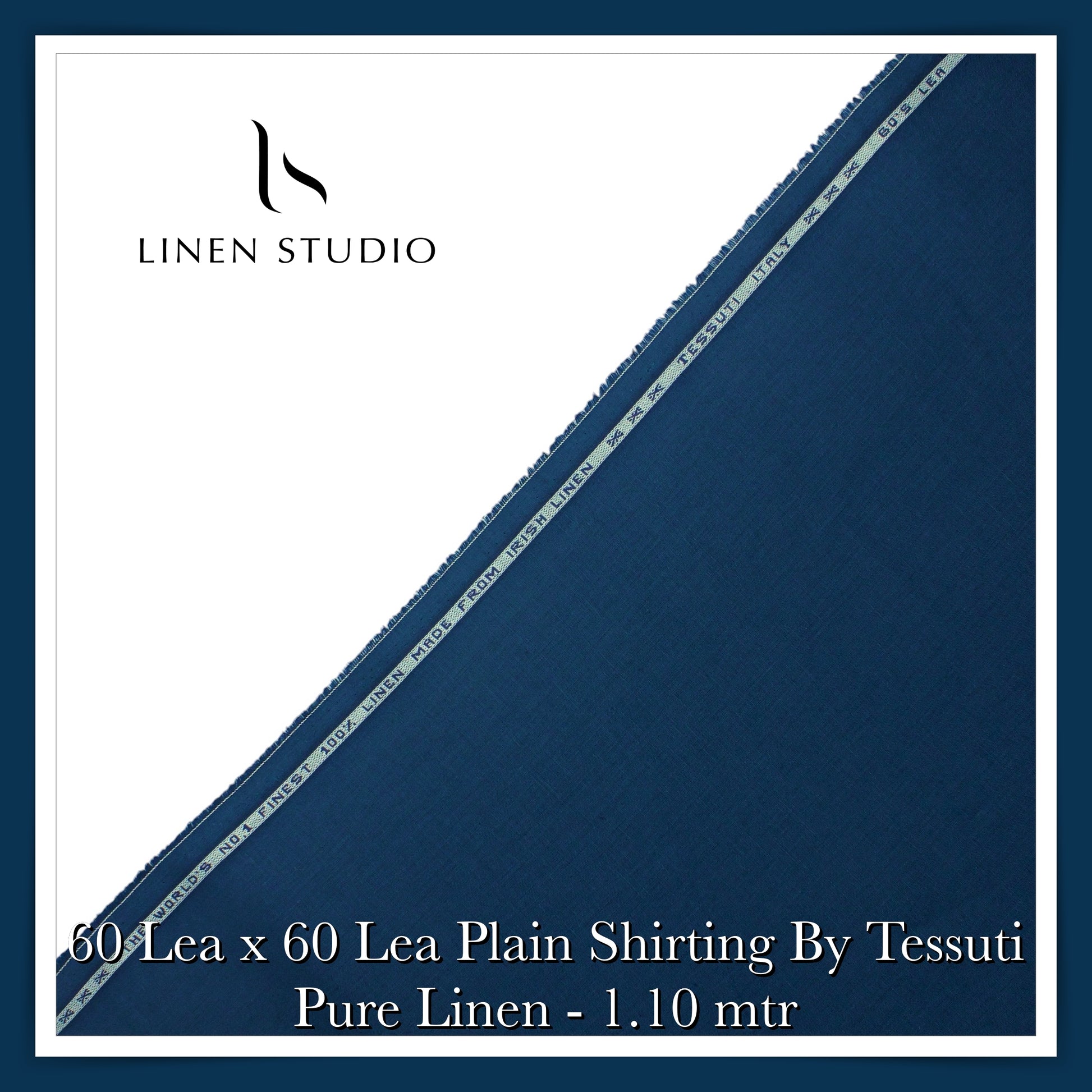 1.10 mtr Shirting Fabric - END BIT (50%) - Linen Studio