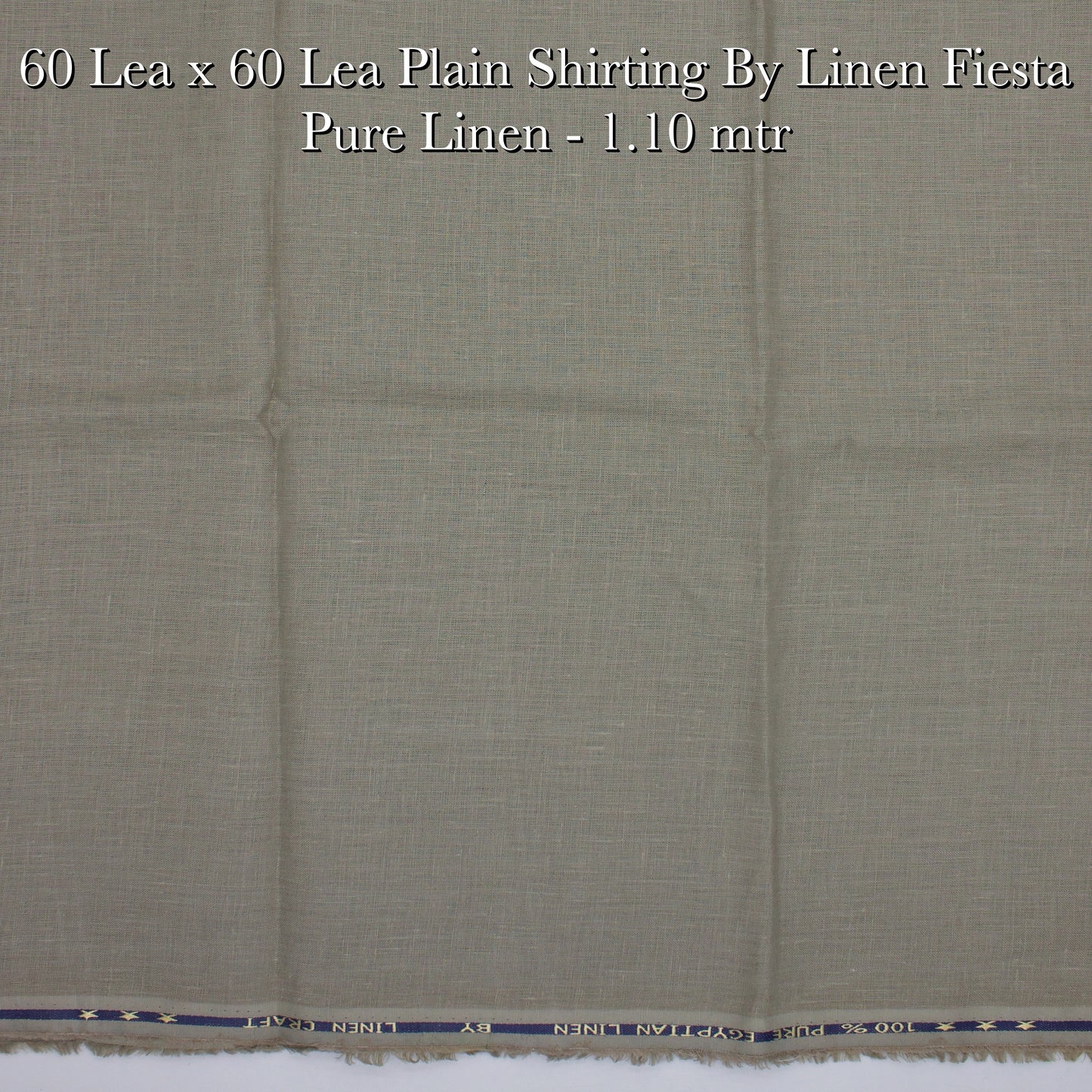 1.10 mtr Shirting Fabric - END BIT (50%) - Linen Studio