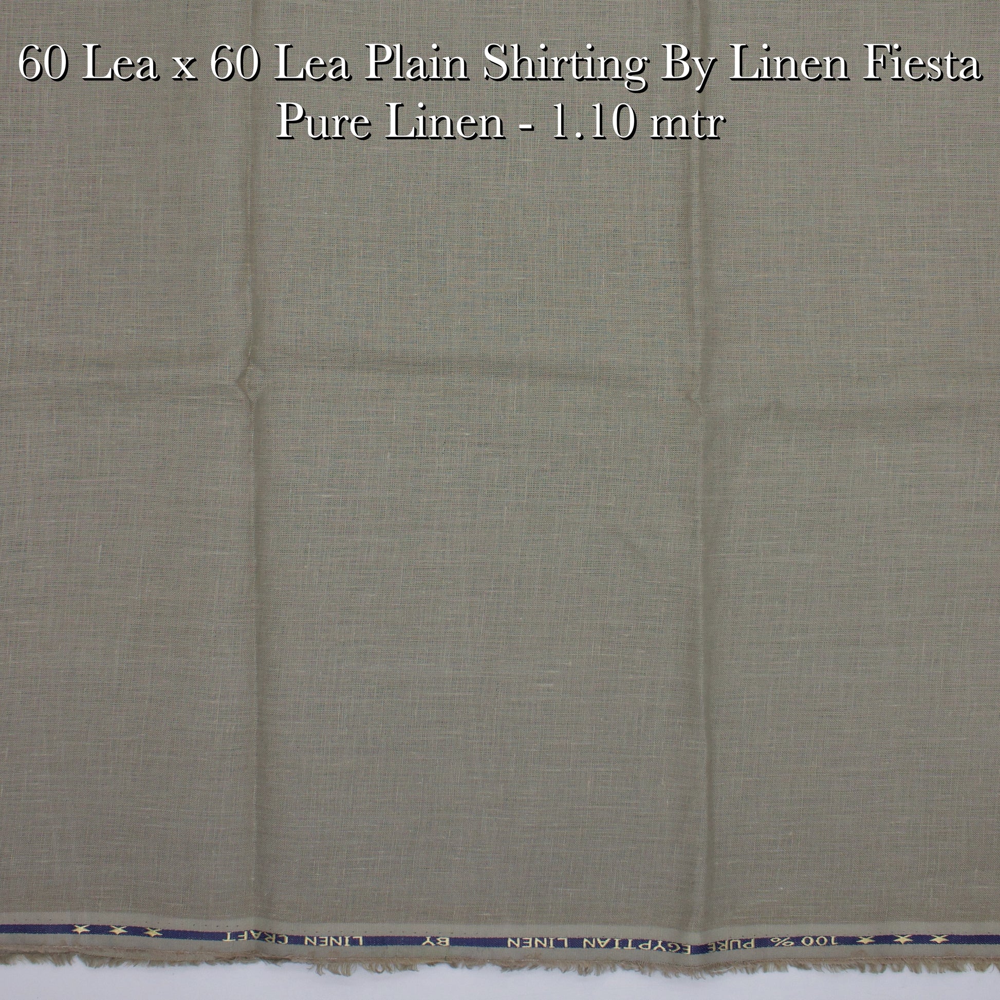 1.10 mtr Shirting Fabric - END BIT (50%) - Linen Studio
