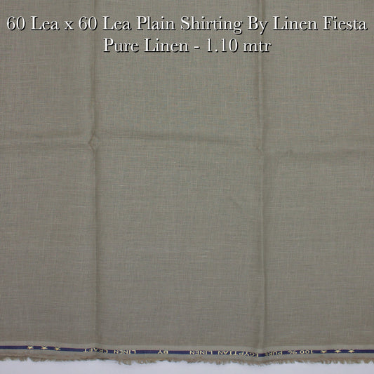 1.10 mtr Shirting Fabric - END BIT (50%) - Linen Studio