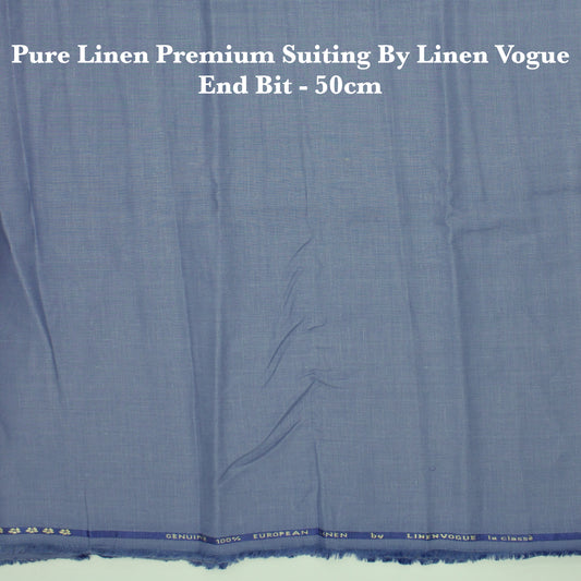 50 Cm Suiting Fabric  - END BIT ( (FLAT RATE)