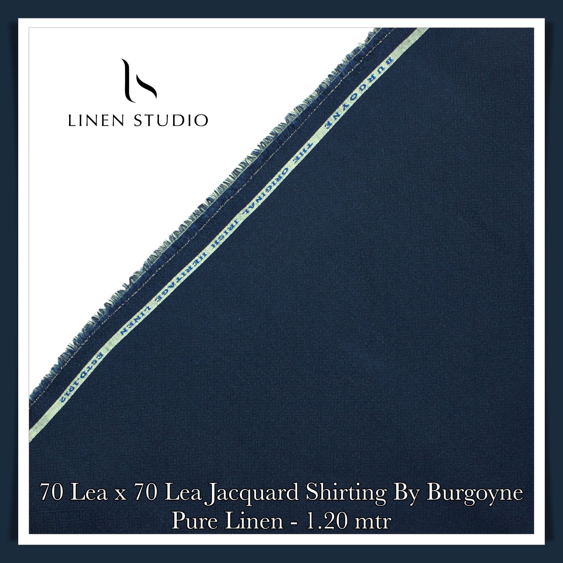 1.20 mtr Shirting Fabiric - END BIT (40%) - Linen Studio