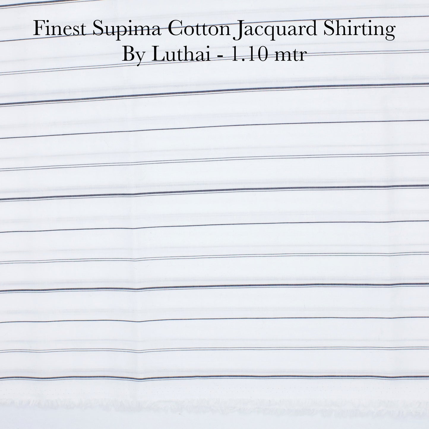 1.10 mtr Shirting Fabric - END BIT (50%) - Linen Studio
