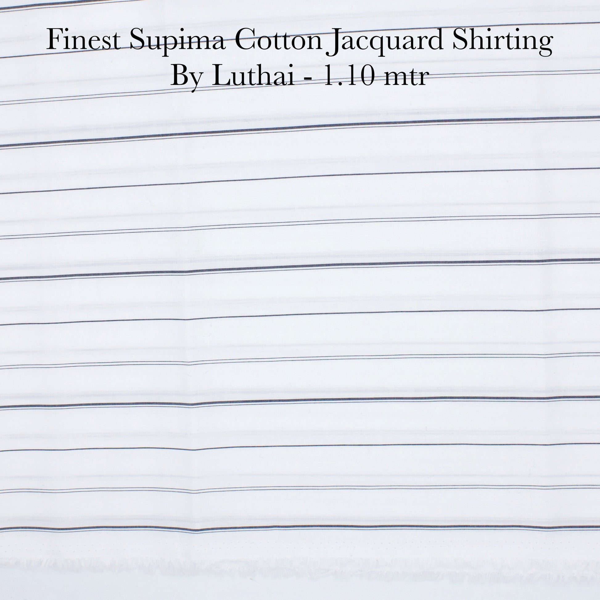 1.10 mtr Shirting Fabric - END BIT (50%) - Linen Studio