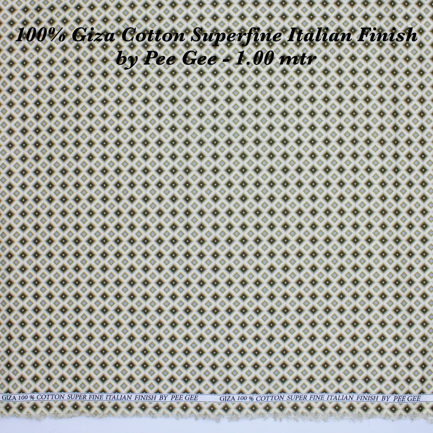 1.00 Mtr Shirting Fabric - END BIT (60%) - Linen Studio