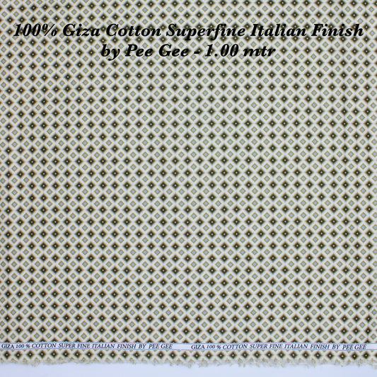 1.00 Mtr Shirting Fabric - END BIT (60%) - Linen Studio
