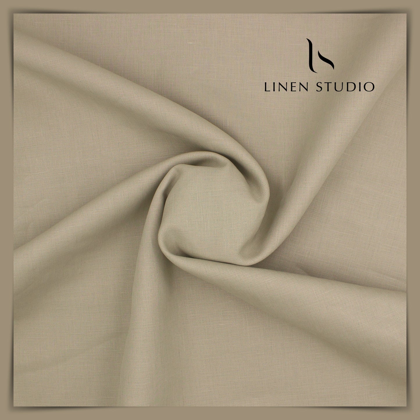Burgoyne Single Tone Premium Suiting - Almond - Linen Studio