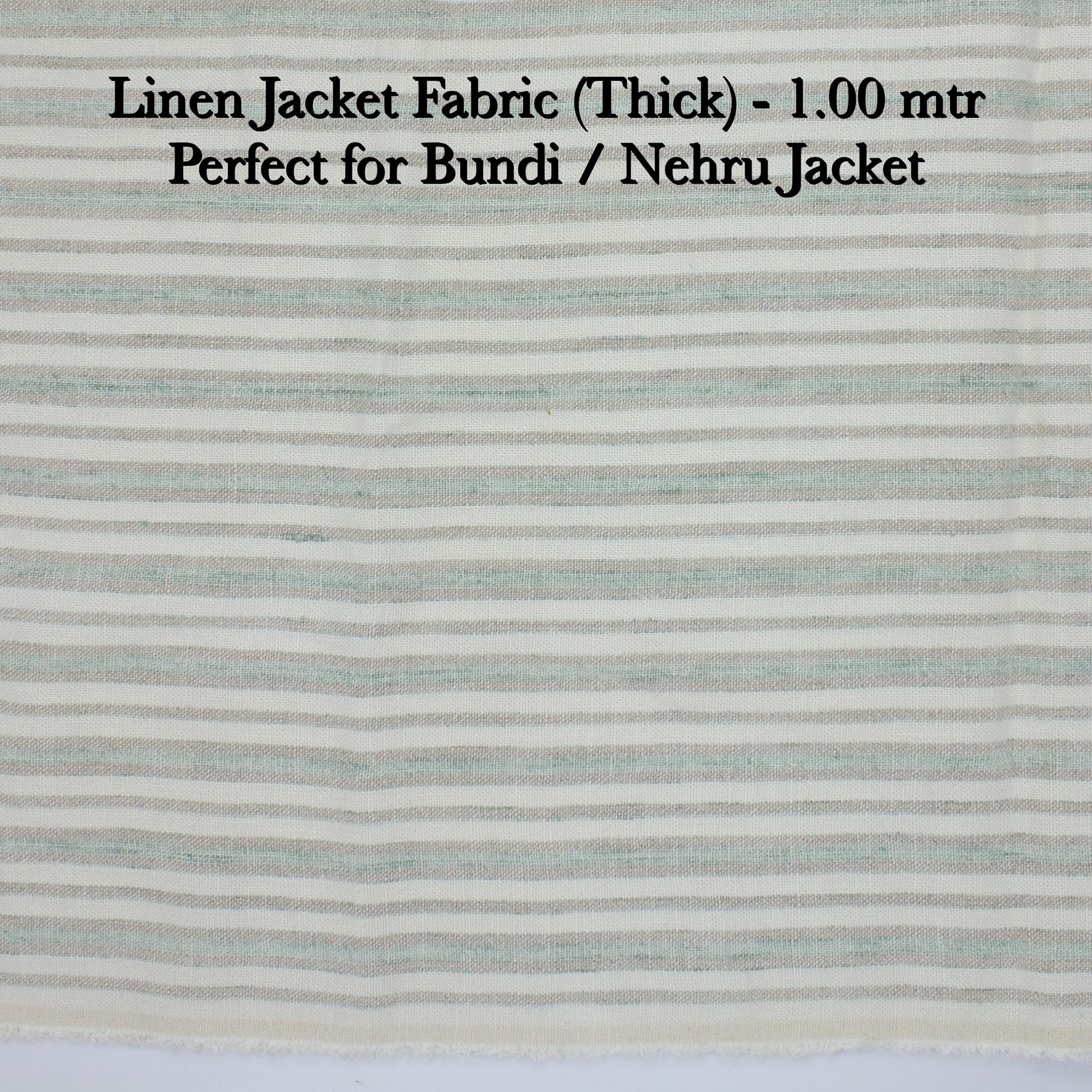 1.00 Mtr Suiting Fabric - END BIT (35%) - Linen Studio