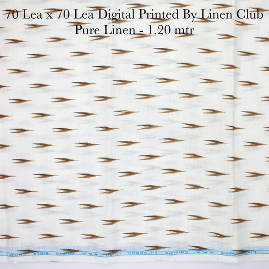 1.20 mtr Shirting Fabiric - END BIT (40%) - Linen Studio