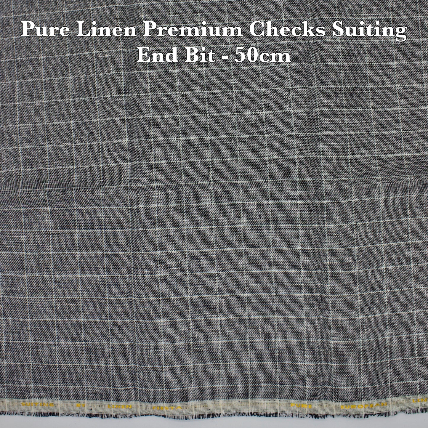50 Cm Suiting Fabric  - END BIT (FLAT RATE)