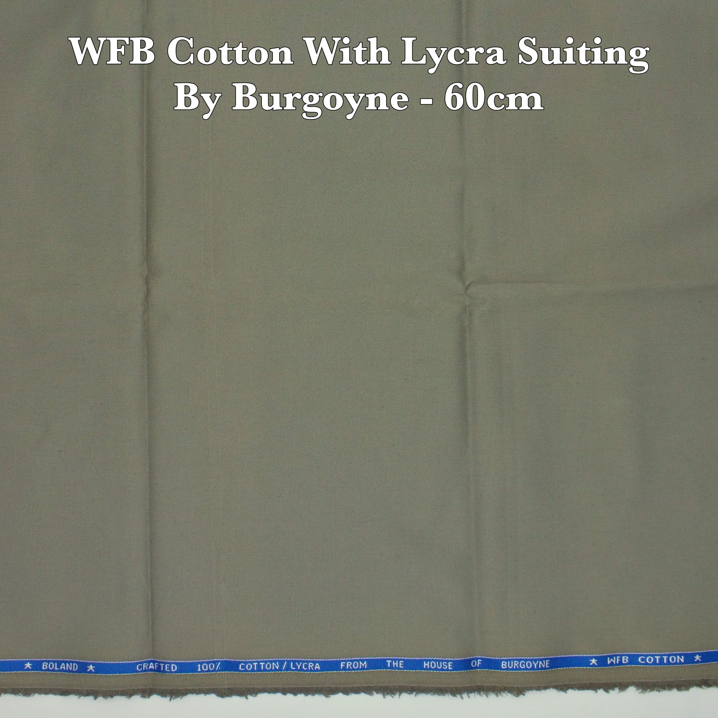 60 Cm Suiting Fabric  - END BIT  (FLAT RATE)