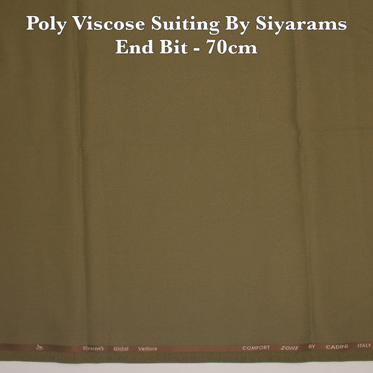 70 Cm Suiting Fabric - END BIT (FLAT RATE)